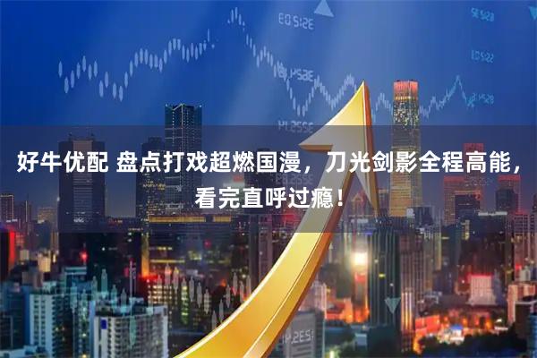 好牛优配 盘点打戏超燃国漫，刀光剑影全程高能，看完直呼过瘾！